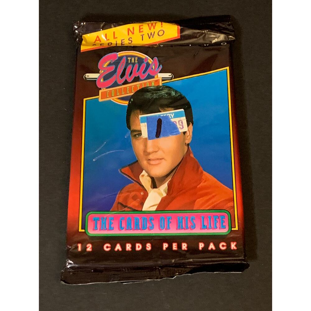 1992 Elvis Presley Cards of His Life Series 2 Sealed Trading Pack
